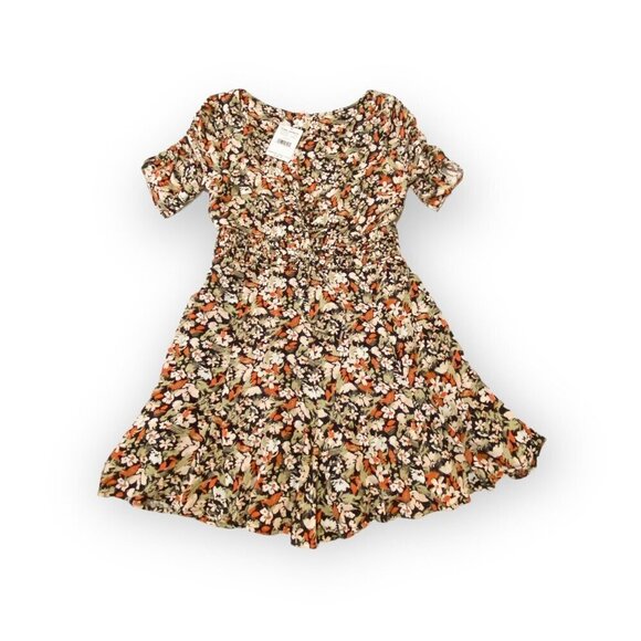 Free People Dress,  Forget Me Not Floral Print, Black, Size 6, new with tag - Picture 7 of 15